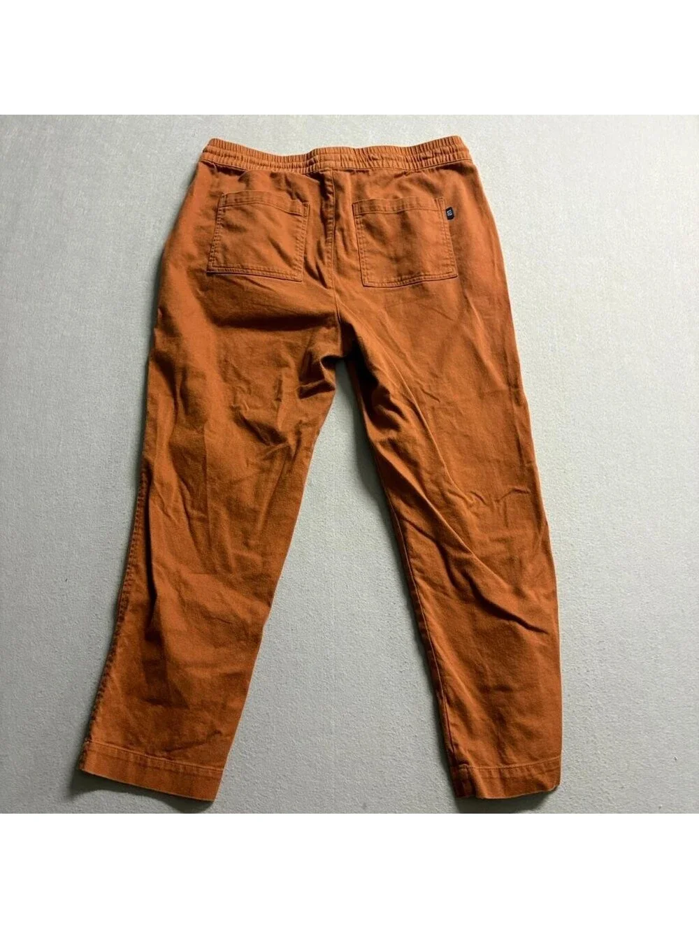 Gap Mens Pants Medium Brown Cotton Rayon Blend Elastic Waist Drawstring Jogger